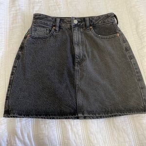 Pacsun Two-Tone Denim Skirt